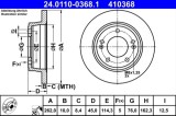 Disc frana ATE 24.0110-0368.1
