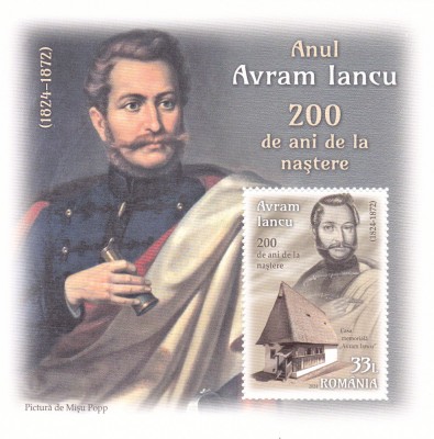 ROMANIA 2024 - ANUL AVRAM IANCU, COLITA, MNH- LP 2454a foto