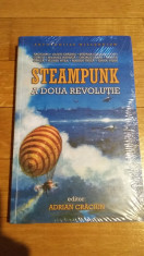 Antologia Steampunk A doua revolutie Adrian Craciun Editura Millennium press SF foto