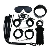 Set accesorii fetish Total Play 7pcs Black