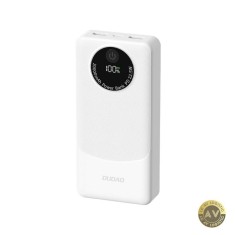 Baterie Externa Dudao K12Pro 20000mAh 22.5W QC + PD 1 x USB-C - 2 x USB-A Alba