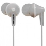 Range 6Hz - 24kHz, 16W, 104dB/mW, closed type headphones, length of cord 1.2m, 3 sizes of silicone earphones &quot;RP-HJE125E-W&quot; (timbru verde 0.8 lei)