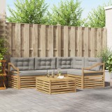 vidaXL Set de canapele de exterior cu pernă 5 pcs 3390461