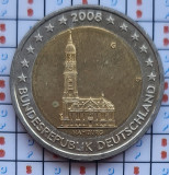 Germania 2 euro 2008 UNC - Bundesl&auml;nder &ndash; State of Hamburg - km 261 - E001