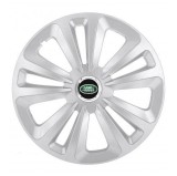 Cumpara ieftin Set 4 Capace Roti, potrivite jantelor de R15, pentru Land Rover, model terra cromat, Autohelix MSA
