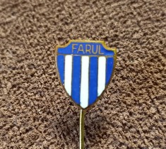 Insigna (model vechi) fotbal - FARUL CONSTANTA (varianta 3)