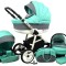Carucior 3 in 1, model Alu Way , culoarea Mint