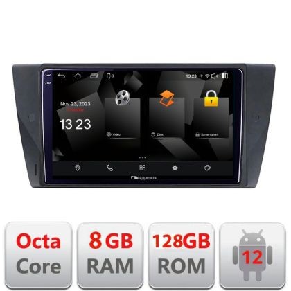 Navigatie BMW Seria 3 E90 5960Pro-095 Android Octa Core Qualcomm 2K Qled 8+128 DTS DSP 360 4G Optical CarStore Technology