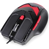 Donzo 959 mouse gaming cu fir, 3400 DPI, 6 butoane, laser, greutate ajustabila