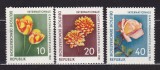 GERMANIA 1961 FLORA EXPOZITIA HORTICOLA SERIE MNH, Nestampilat