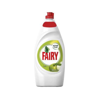Detergent de Vase Lichid Fairy Apple, Cantitate 800 ml, Parfum de Mere, Fairy Detergent de Vase, Detergent de Vase Manual, Detergent Lichid pentru Vas foto