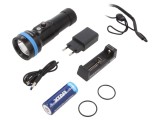 Lanternă Subacvatică LED 2500lm D26 Short Set 26650
