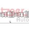 Conducta / cablu frana AUDI TT (8J3) (2006 - 2014) METZGER 4111087