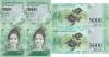 2 x 2017 ( 13 XII ) , 5,000 bol&iacute;vares ( P-97c ) - Venezuela - stare UNC