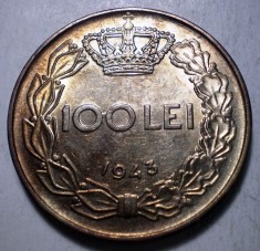 1.161 ROMANIA WWII MIHAI I 100 LEI 1943