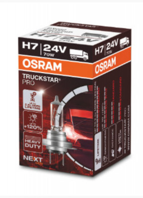 BEC CAMION 24V H7 70 W TRUCKSTAR PRO +120% NEXTGEN OSRAM foto