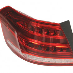 Stop spate lampa Mercedes Clasa E (W212) Sdn/Combi, 02.13- Sedan, spate, omologare ECE,cu suport bec, cu LED, carcasa rosie, exterior, 2129060557; 21