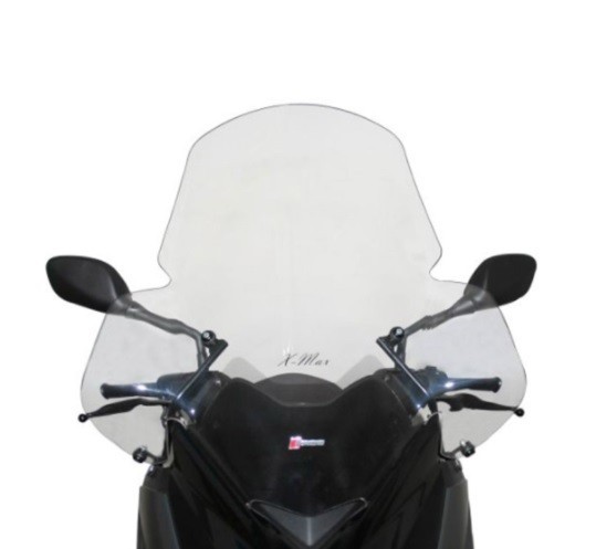 Parbriz mare transparent Yamaha YP 125 R X-Max (10-13) &ndash; YP 125 RA X-Max ABS (13) &ndash; YP 250 R X-Max (10-13) &ndash; YP 250 RA X-Max ABS (12-13)