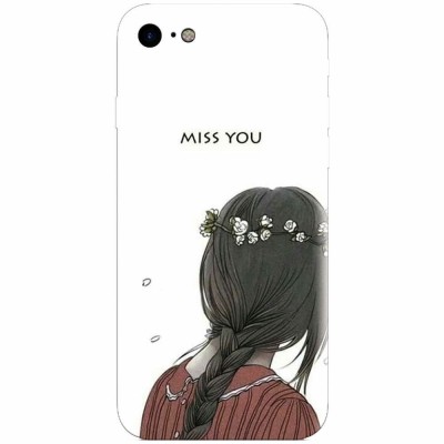 Husa silicon pentru Apple Iphone 8, Miss You foto
