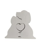 Dog family,figurine ipsos