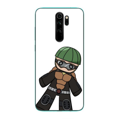 Husa compatibila cu Xiaomi Redmi Note 8 Pro Silicon Gel Tpu Model One Punch Man Mumen Rider foto