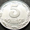 Moneda 5 COPEICI - UCRAINA, anul 1992 * cod 876 A = circulata