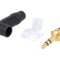 Conector Jack 3,5mm Stereo 90&deg;