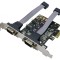 Card Extensie PCIe RS232 x2