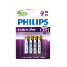 Philips Ultra FR03 Micro AAA 1.5V 1100 mAh baterie cu litiu Con?inutul pachetului 1x Blister foto