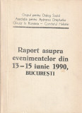 GDS, APADOR-CH - RAPORT ASUPRA EVENIMENTELOR DIN 13 -15 IUNIE 1990