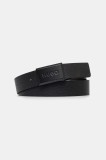 HUGO curea barbati, culoarea negru, 50529706
