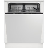 Masina de spalat vase incorporabila Arctic DIN1533, 13 seturi, 5 programe, Sistem de uscare static, Suport cesti, Clasa D