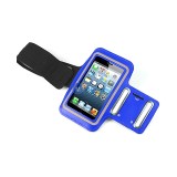 Husa Armband OEM pentru Telefon 6 inci, Dimensiuni interioare 155 x 75 mm, Albastra