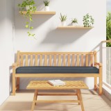 Gossi perne pentru banca 2 buc antracit 180x40x8 cm fabric oxford