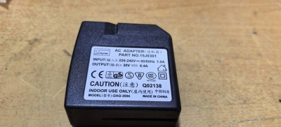 Adaptor Curent 220V - 30V 0.4A (impriomanta Dell) #A8521Aus foto
