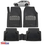 Skoda Kodiaq Covorase Auto TeamCar&reg; Tip Tavita Compatibile (2016&ndash;2023) Silver, Cauciuc