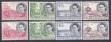 DB1 Congo Belgian 1955 Bauduin Peisaje 8 v. MNH