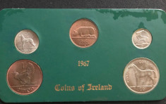 Irlanda set monetarie 1967 complet PROMO foto