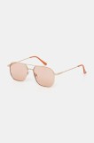 Vans ochelari de soare barbati, culoarea auriu, VN000ND652K1