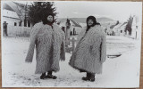 Taranci langa troita, peisaj de iarna, anii &#039;30// reproducere de epoca, Romania 1900 - 1950, Portrete