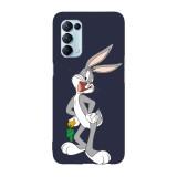 Husa compatibila cu Oppo A15s model Bugs bunny What&amp;#039;s Up Doc, Silicon, TPU, Viceversa, Transparent, Carcasa
