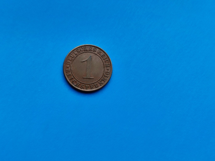 1 Pfennig 1928 lit. A -Germania-stare buna