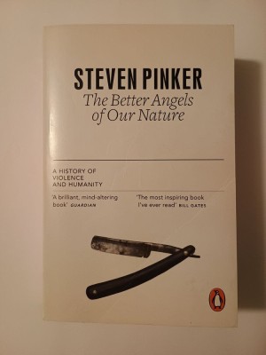 Steven Pinker - The Better Angels of Our Nature (&amp;Icirc;ngerii mai buni...) lb. eng. foto