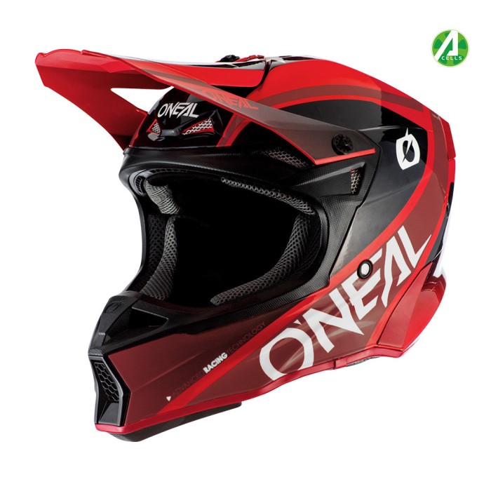 Casca Integrala O&#039;Neal 10SRS Hyperlite Core - 59-60 cm, L, Rosu-Negru Ultimate FactoryBikes