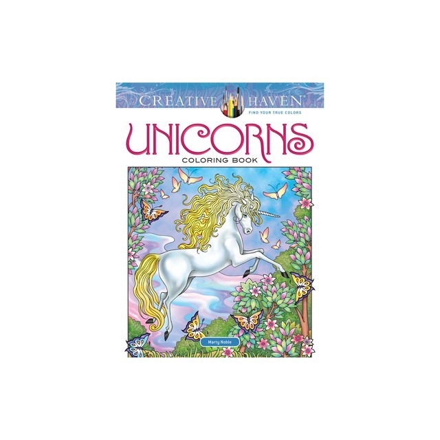 Creative Haven Unicorns Coloring Book