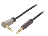 Cablu Audio Jack 3,5mm 3pin Drept și Unghiular, Gembird