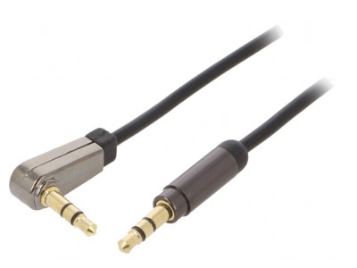 Cablu Audio Jack 3,5mm 3pin Drept și Unghiular foto