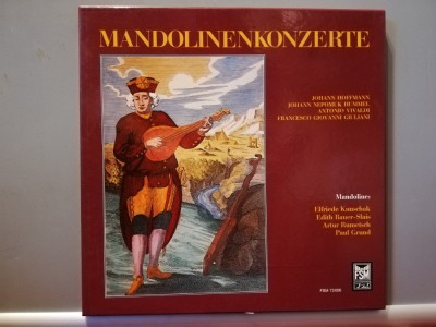 Mandolin Concertos &amp;ndash; Vivaldi/Hoffmann &amp;ndash; 2LP Box (1988/FSM/RFG) - Vinil/NM+ foto