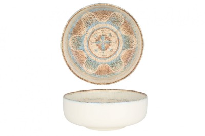 Rinart Bol - Celest - Por&amp;Aring;&amp;pound;elan - 14 cm (370cc) - set de 6 foto