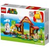 LEGO Super Mario Picnic la Casa lui Mario 71422, Set Extindere cu Yoshi, 259 piese, 6+ ani